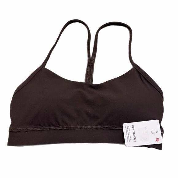 lululemon athletica Other - NWT Lululemon Flow Y Bra *Nulu A-C Cup (Sequoia) Size 4